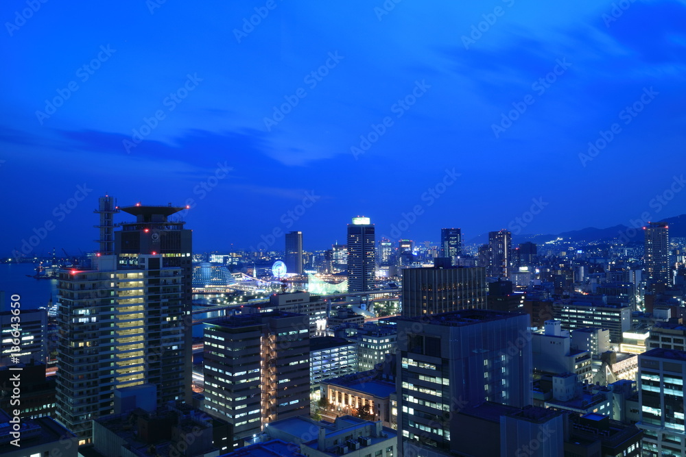 Naklejka premium 神戸 