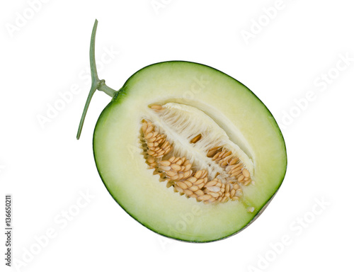 Muskmelon fruit, honeydew melon.