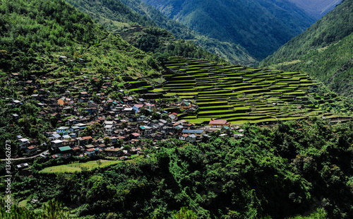 The mountains of Northern Luzon on the wai from Baguio to Banaue, Philippines.