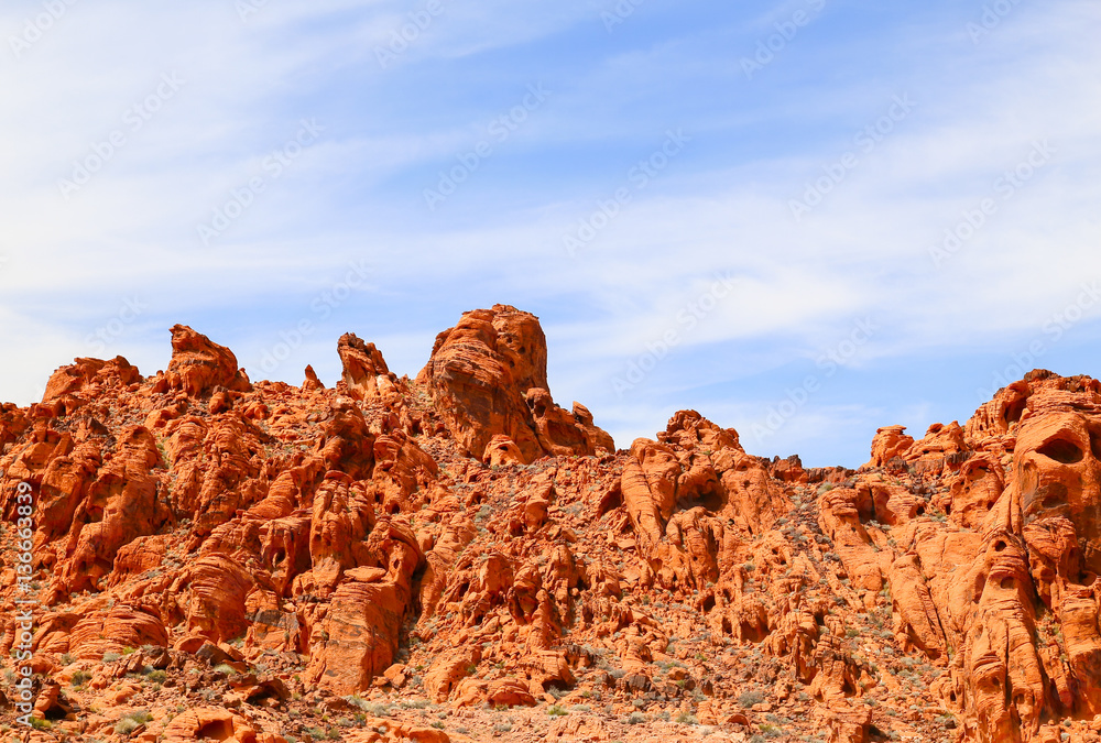 Rock Formations in the Valley of Fire
