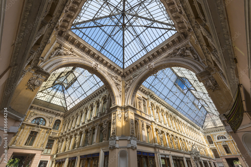 Passage is the historical building and the first luxury shopping mall in the city in Odessa.