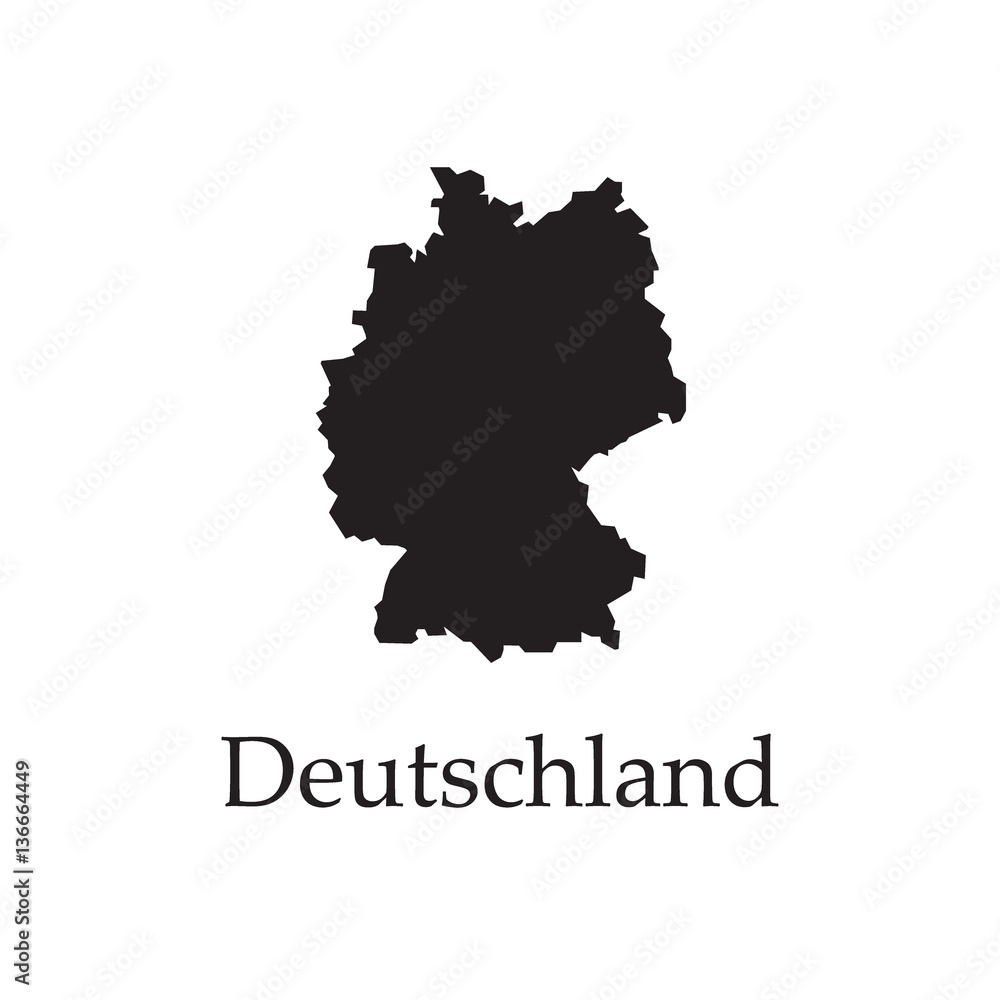 Map of Germany.