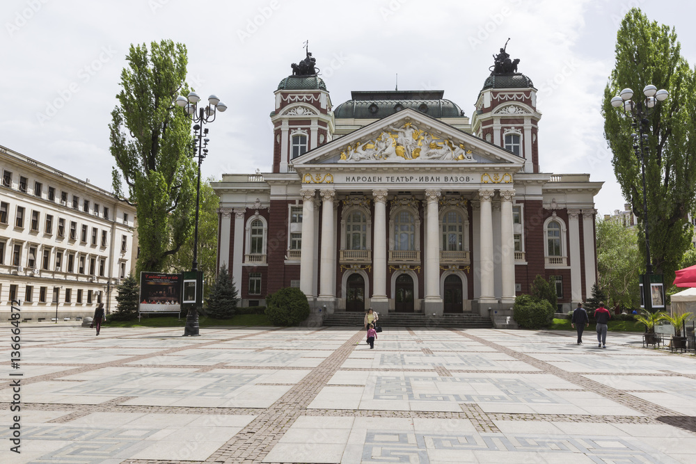 Ivan Vazov National Theatre is Bulgaria's national theatre, the oldest and most authoritative theatre in Bulgaria, one of the important landmarks of Sofia,Bulgaria.