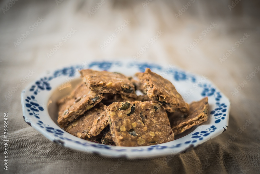 Homemade pumpkin seeds biscuits Homemade pumpkin seeds biscuits