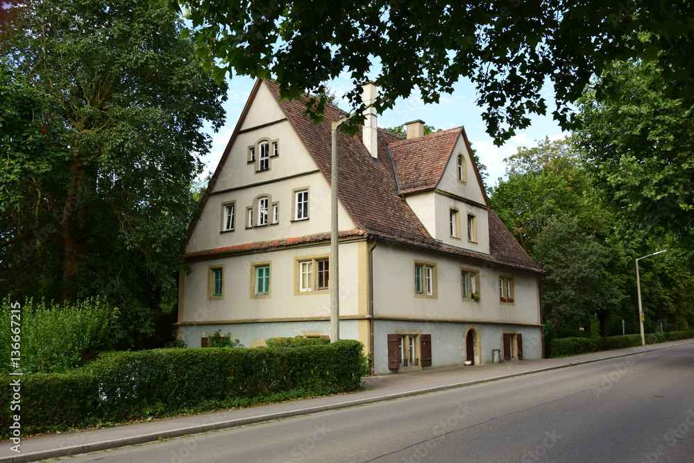 View in the historical town of Rothenburg on the Tauber, Bavaria, region Middle Franconia, Germany View in the historical town of Rothenburg on the Tauber, Bavaria, region Middle Franconia, Germany