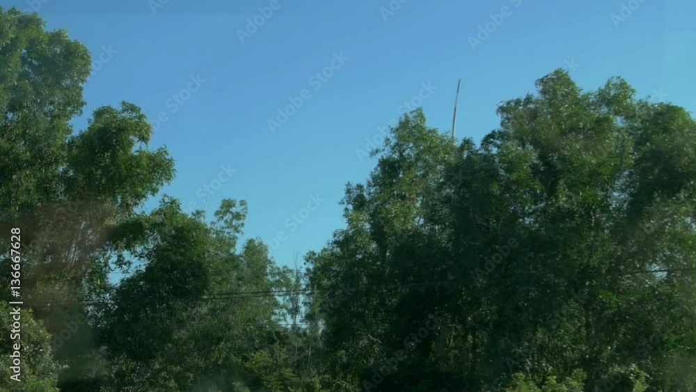 Nice view of wind generators in motion close-up Nice view of wind generators in motion close-up