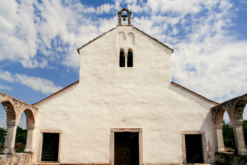Old medieval church of St. Fosca