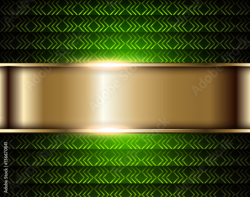 Abstract gold background wi...