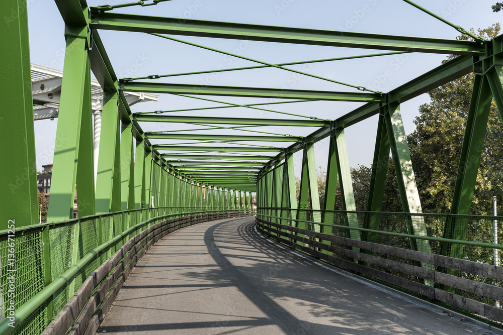 Obraz premium Milan (Italy): Parco Nord at fall