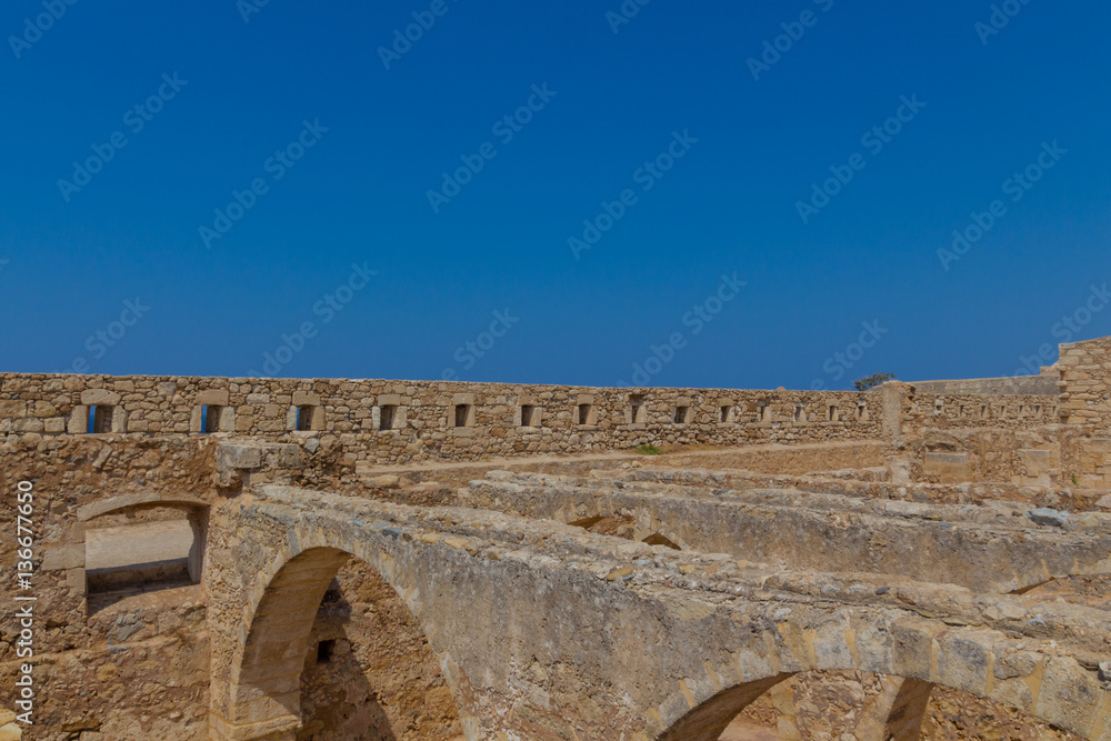 The Complex of Magazines in Fortezza of Rethymno.