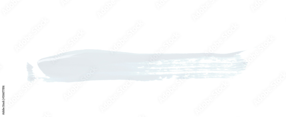 Line stroke of paint isolated Line stroke of paint isolated