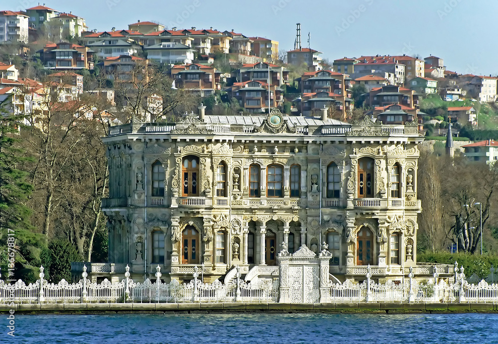 Kucuksu Kasri (Sultans mansion) in Instanbul, Turkey