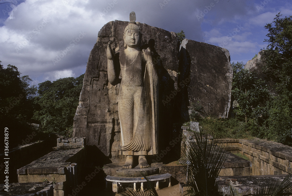 Polonnaruwa, / Sri Lanka
