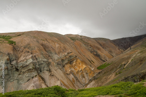 Hvannagil canyon in Iceland