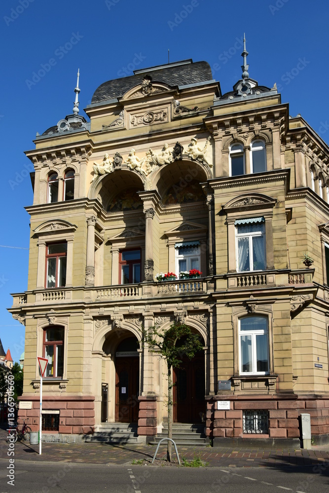 Obraz premium View in the historical town of Bamberg, Bavaria, region Upper Franconia, Germany