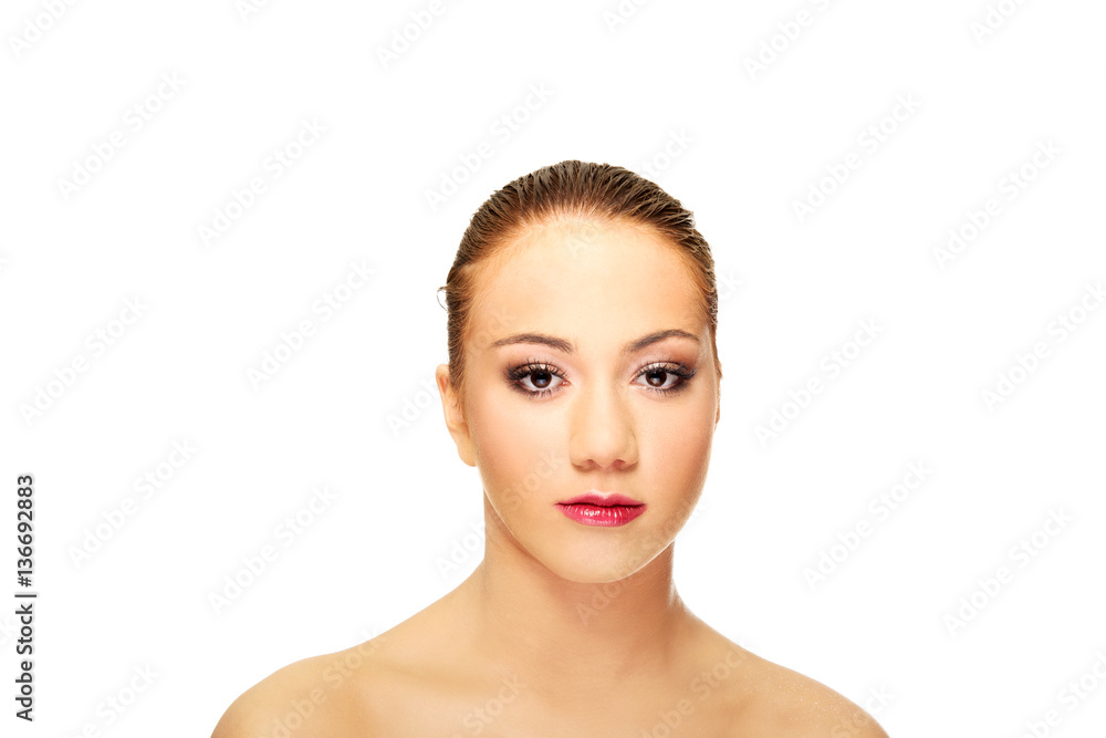 Beautiful spa woman. Beautiful spa woman.