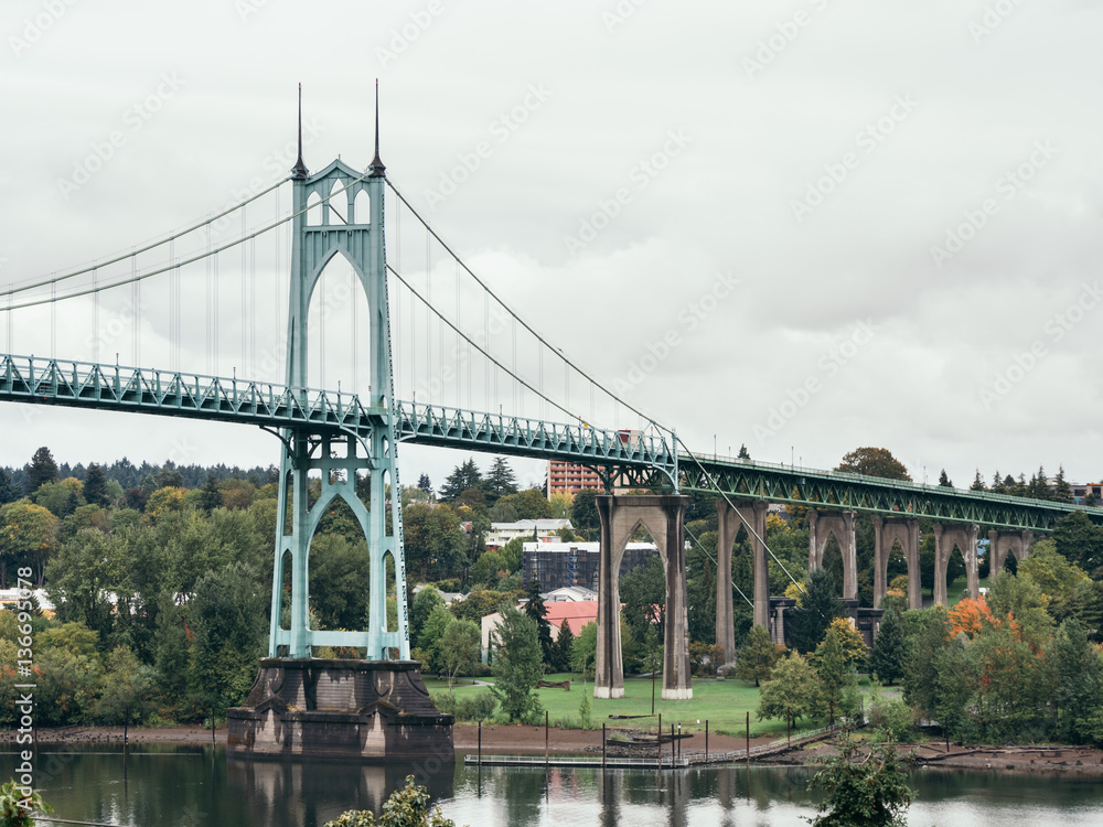 St. John's Bridge at Cathedral Park St. John's Bridge at Cathedral Park