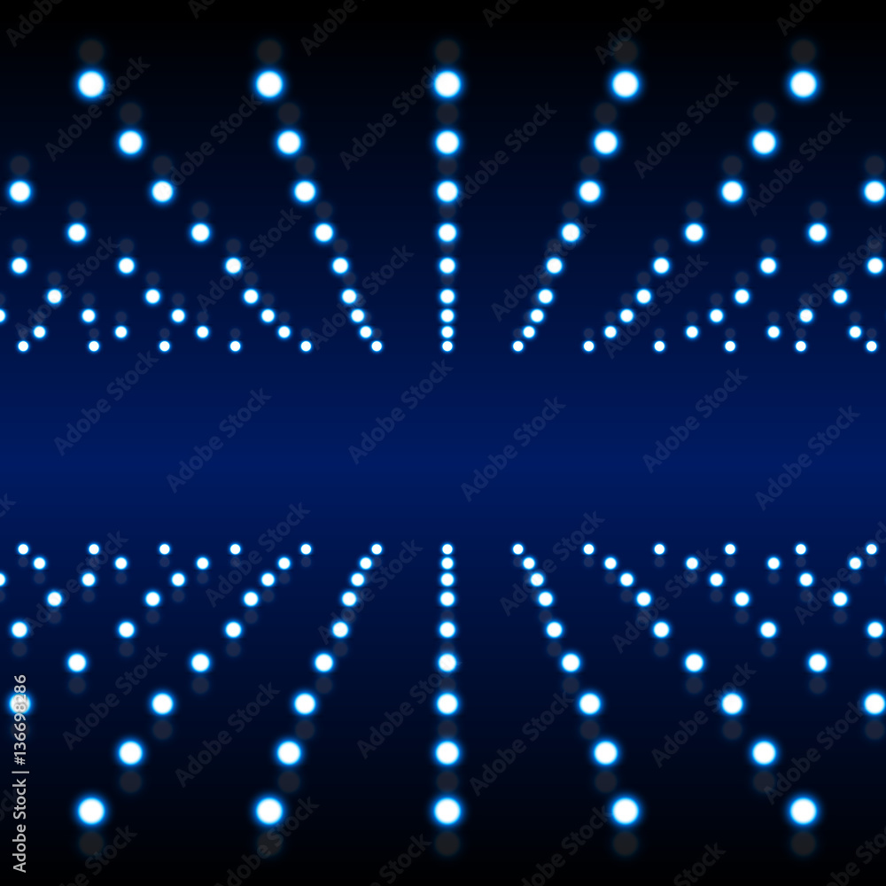 blue light neon background