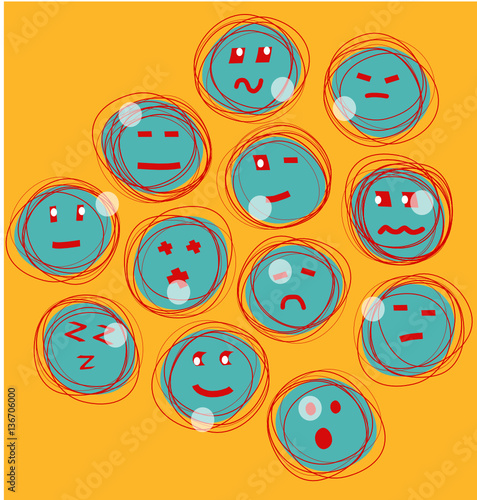 Smileys humeurs