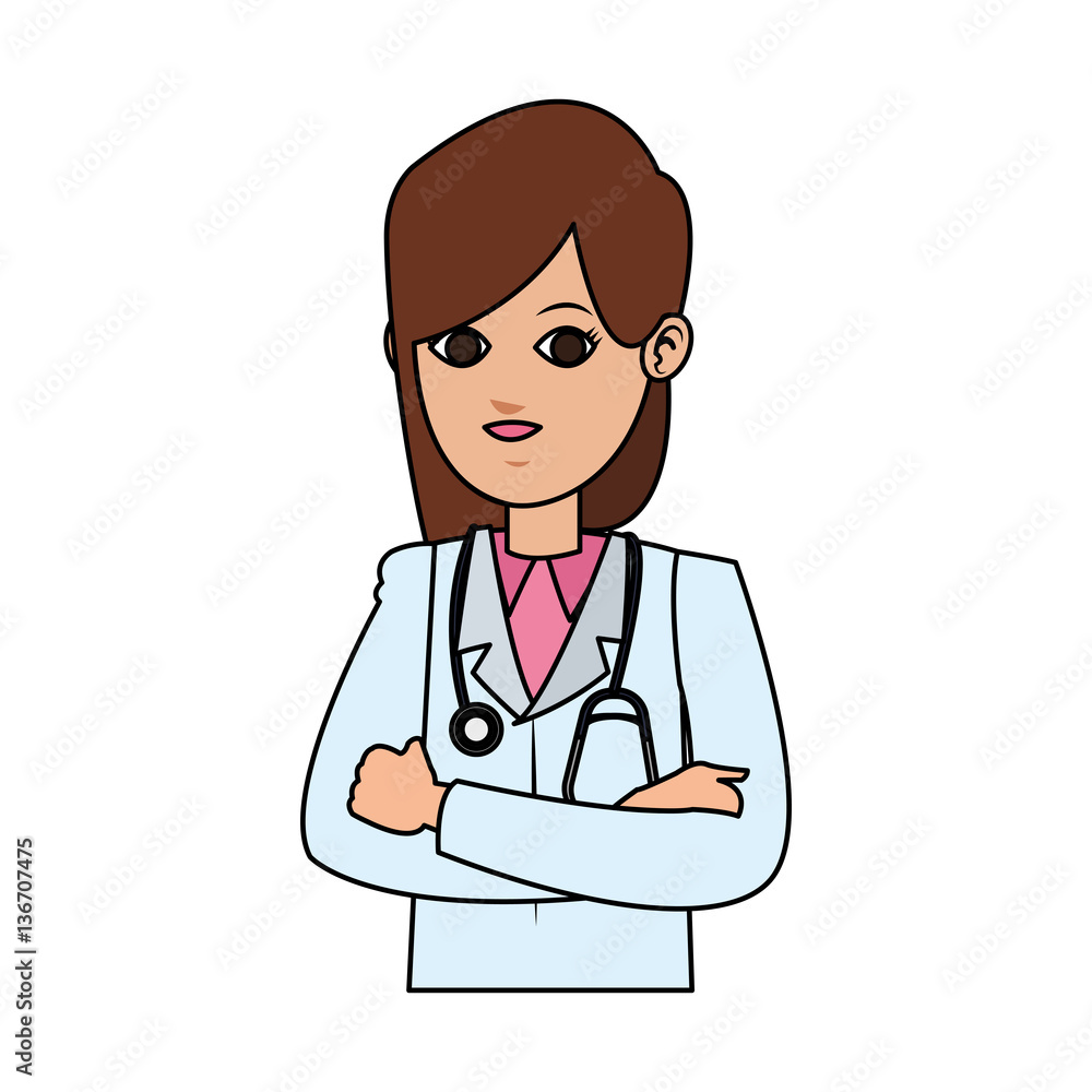 female medical doctor icon image vector illustration design female medical doctor icon image vector illustration design