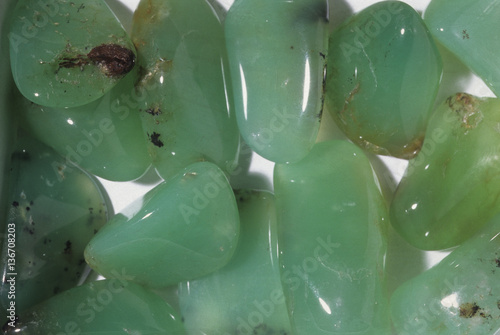 Calcédoine variété chrysoprase / jade d'Australie photo