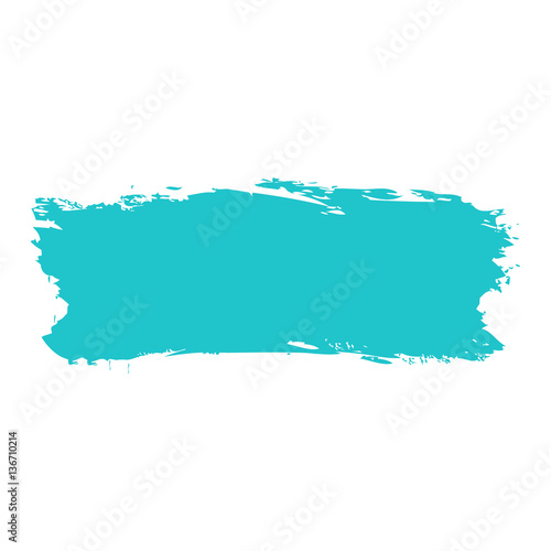 Green Paint Brushstroke