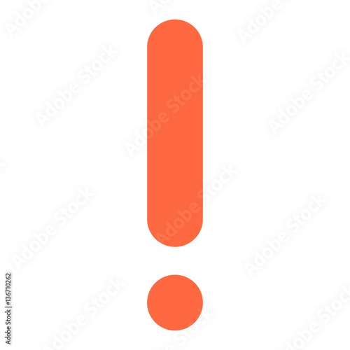 Exclamation Point Sign Attention Icon