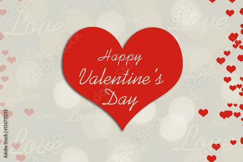 Happy Valentine' Day Background