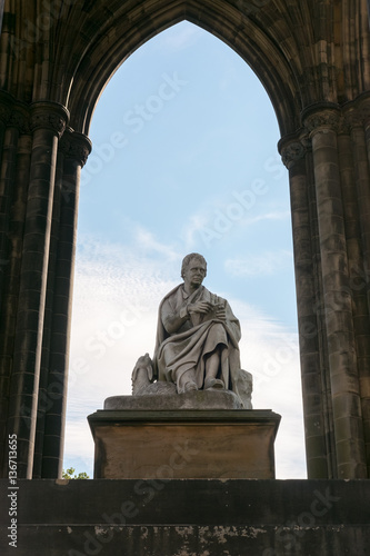 Sir Walter Scott Monument in Edinburgh, Scotland