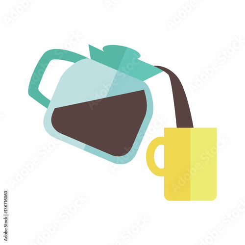 Coffee Maker with Cup