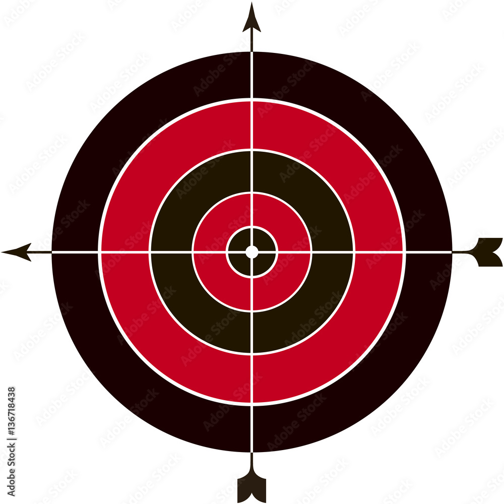 Darts vector illustration Darts vector illustration