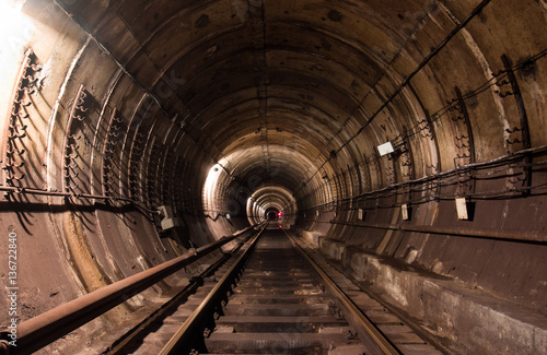 underground subway tunnel