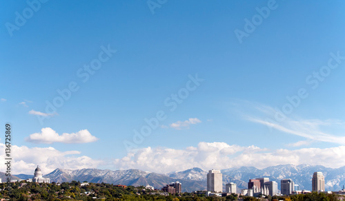 Salt Lake City Skyline