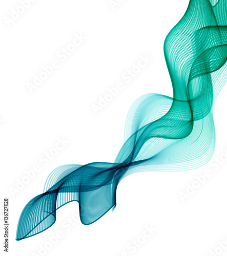 the abstract wave. flight of tissue. abstract background for banner or card. Soft wave is beautiful background for beauty flyer. The illustration of dynamics and wind blowing. Suitable frame for text