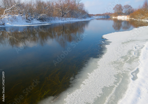 Winter river