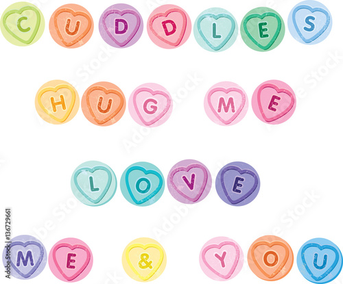 cuddles, hugs, love, me and you candy sweets