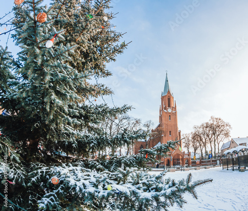 Obraz na płótnie Walcz, Poland w salonie