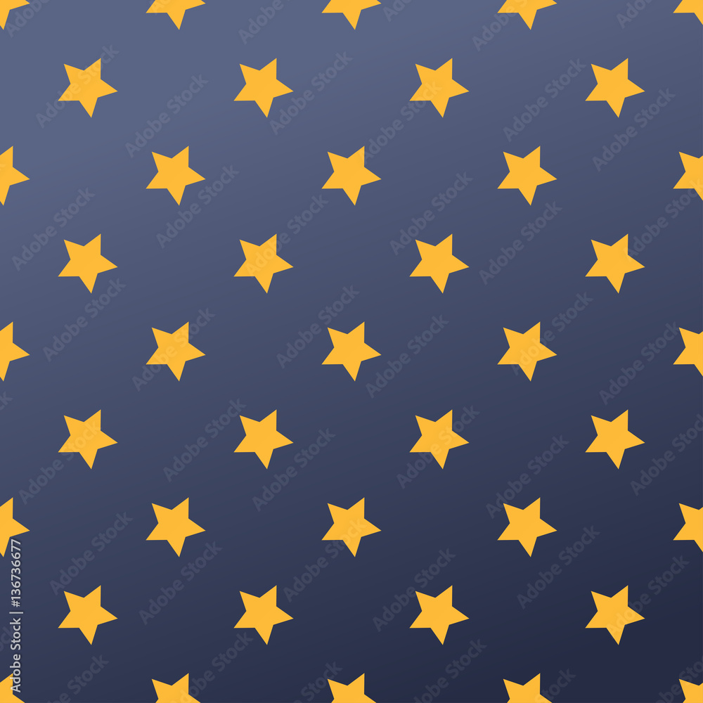 Seamless pattern with stars vector illustration.