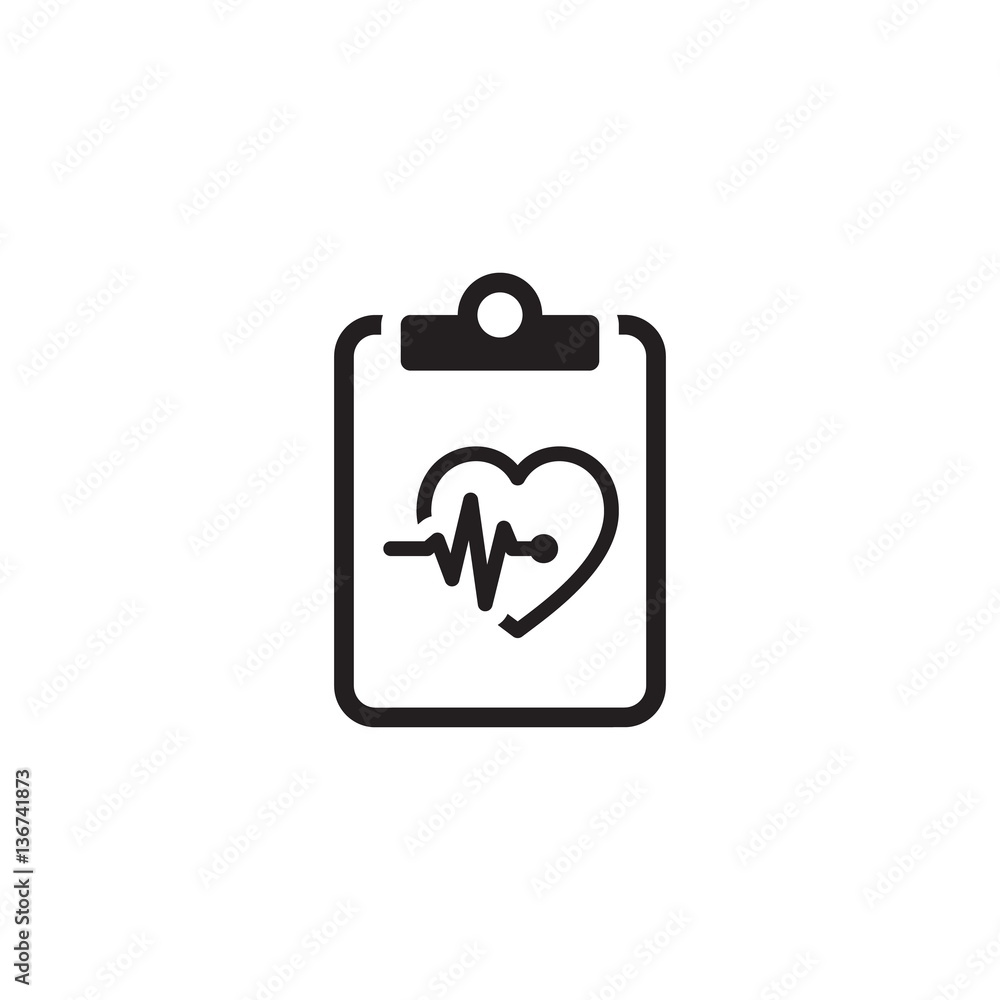 Heart Care Program and Medical Services Icon. Heart Care Program and Medical Services Icon.
