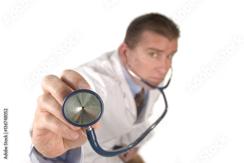 Doctor and stethoscope