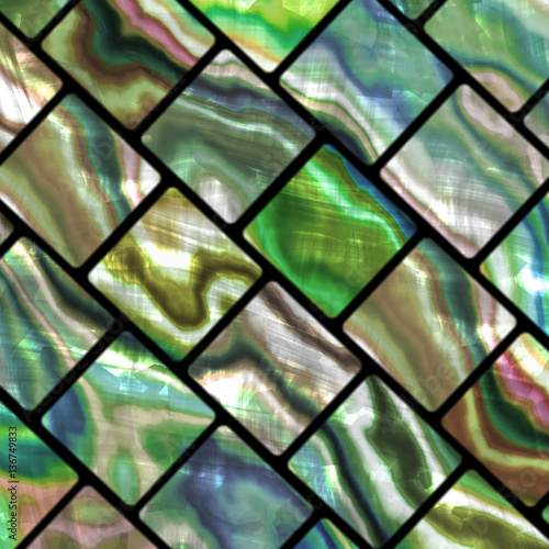 Mosaic  Nacre  Pattern

