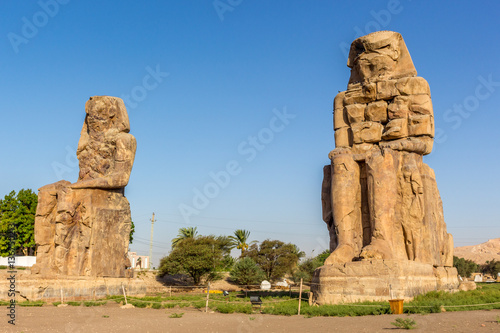 Ägypten Memnon Kolosse