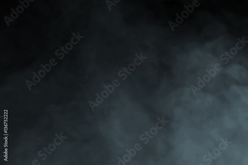 smoke slowly floating through space