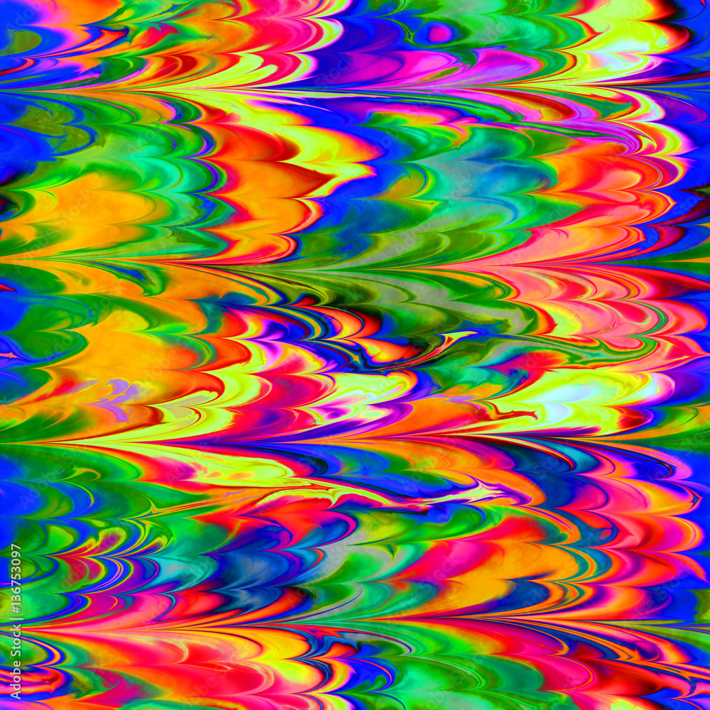 Continuous marbling paper pattern Continuous marbling paper pattern
