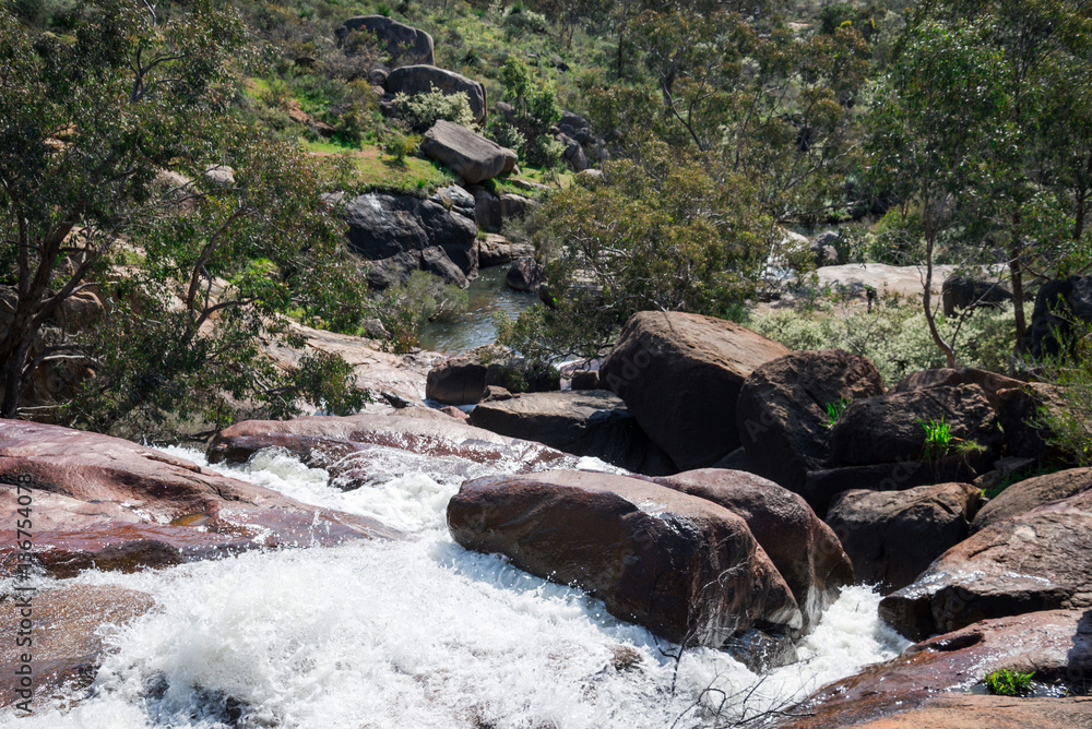 National Park falls flow running in John Forrest National park