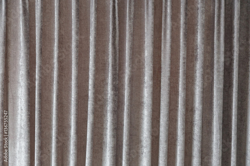  gray velvet curtain
