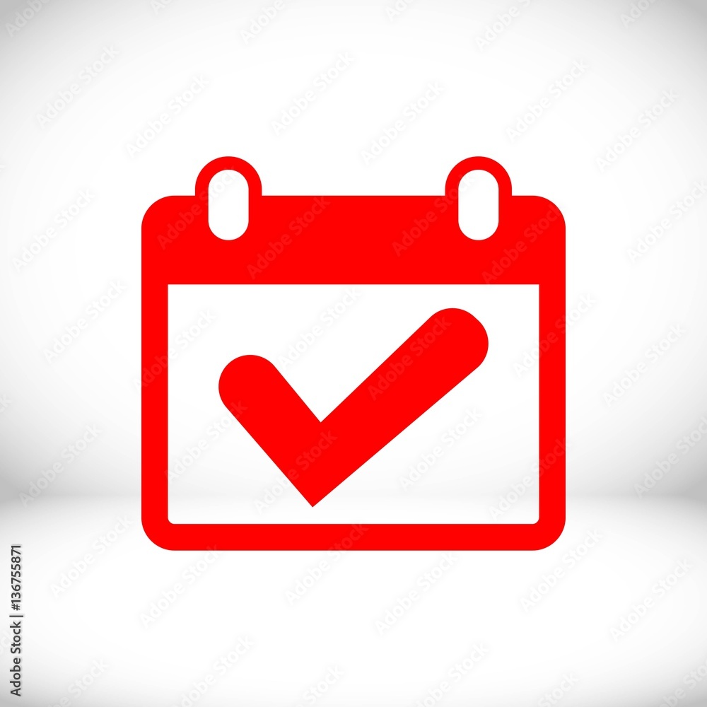 calendar icon stock vector illustration flat design calendar icon stock vector illustration flat design