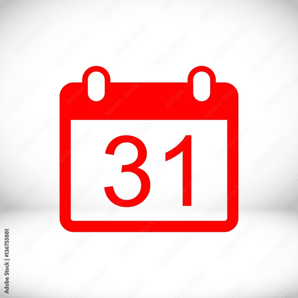 calendar icon stock vector illustration flat design calendar icon stock vector illustration flat design