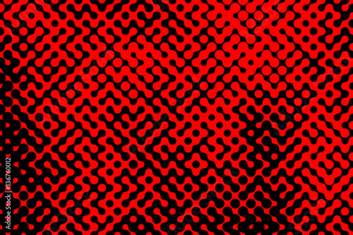 Wide halftone background - vector illustration 