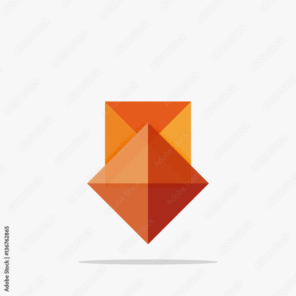 Vector blank abstract squares background Vector blank abstract squares background
